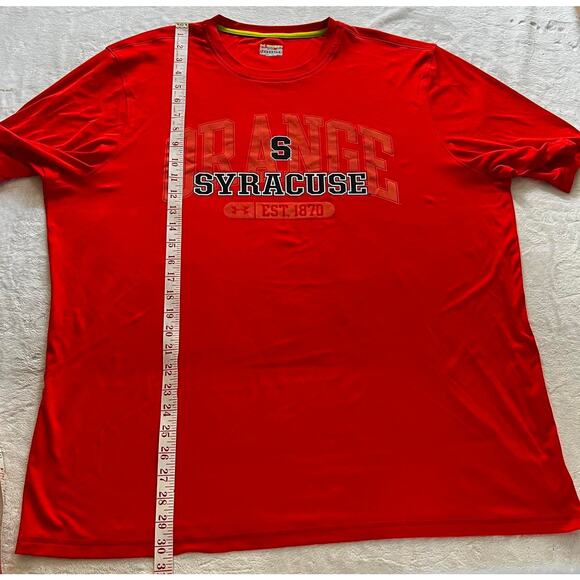 Under Armour heatgear loose fit Syracuse Orange T-shirt size Men’s XXL - Picture 4 of 8